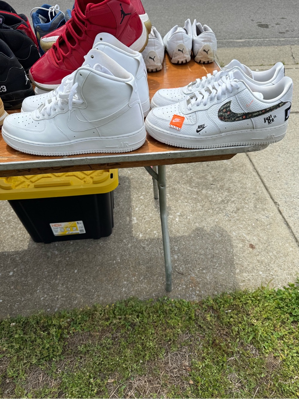Air Force 1 bundle-men-exc cond; may seperate